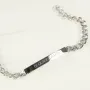 Regalos personalizados: Joyas personalizadas: Esclava para hombre grabada