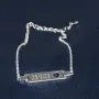 Regalos personalizados: Joyas personalizadas: Esclava plata coraz&oacute;n grabada