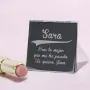 Regalos personalizados: Regalos con nombre: Espejo grabado con dedicatoria