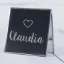 Regalos personalizados: Regalos con nombre: Espejo grabado con nombre