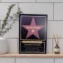 Regalos personalizados: Dise&ntilde;o y decoraci&oacute;n: Estrella de la fama personalizada