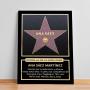 Regalos personalizados: Dise&ntilde;o y decoraci&oacute;n: Estrella de la fama personalizada