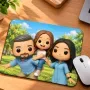 Regalos personalizados: Dise&ntilde;o y decoraci&oacute;n: Retrato personalizado a partir de tu foto en alfombrilla