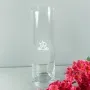 Regalos personalizados: Cristaler&iacute;a personalizada: Florero grabado con monograma
