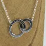 Regalos personalizados: Joyas personalizadas: Gargantilla de plata personalizada