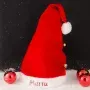 Regalos personalizados: Regalos con nombre: Gorro de Pap&aacute; N&ouml;el bordado con cascabeles