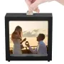 Regalos personalizados: Regalos con fotos: Hucha de madera personalizada con foto