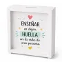 Regalos personalizados: Hucha de madera para Profe 'Ense&ntilde;ar': Hucha de madera para Profe 'Ense&ntilde;ar'