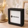 Regalos personalizados: Regalos con fotos: Hucha de Madera Personalizada con C&oacute;digo Spotify