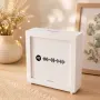 Regalos personalizados: Regalos con fotos: Hucha de Madera Personalizada con C&oacute;digo Spotify