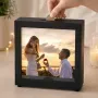 Regalos personalizados: Regalos con fotos: Hucha de madera personalizada con foto