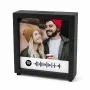Regalos personalizados: Regalos con fotos: Hucha de Madera Personalizada con Foto y C&oacute;digo Spotify