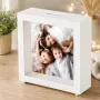 Regalos personalizados: Regalos con fotos: Hucha de madera personalizada para Comuni&oacute;n