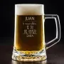 Regalos personalizados: Cristaler&iacute;a personalizada: Jarra de cerveza divertida para d&iacute;a del padre