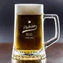 Regalos personalizados: Cristaler&iacute;a personalizada: Jarra de cerveza para padrino personalizada