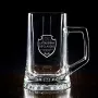 Regalos personalizados: Cristaler&iacute;a personalizada: Jarra de cerveza grabada 'La taberna'