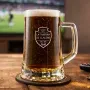 Regalos personalizados: Cristaler&iacute;a personalizada: Jarra de cerveza grabada 'La taberna'