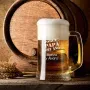Regalos personalizados: Cristaler&iacute;a personalizada: Jarra de cerveza para el padre del a&ntilde;o