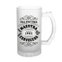 Regalos personalizados: Regalos con nombre: Jarra de cerveza personalizada 'Cervecero'