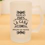 Regalos personalizados: Regalos con nombre: Jarra de cerveza personalizada divertida