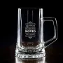 Regalos personalizados: Cristaler&iacute;a personalizada: Jarra de cerveza personalizada 'El mejor novio'
