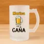 Regalos personalizados: Regalos con nombre: Jarra de cerveza personalizada 'Eres la ca&ntilde;a'
