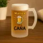 Regalos personalizados: Regalos con nombre: Jarra de cerveza personalizada 'Eres la ca&ntilde;a'