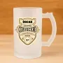 Regalos personalizados: Regalos con nombre: Jarra de cerveza personalizada 'Maestro Cervecero'