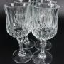 Regalos personalizados: Cristaler&iacute;a personalizada: Juego de 6 copas de vino talladas grabadas