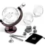 Regalos personalizados: Bebidas personalizadas: Juego de decantador GLOBE DELUXE