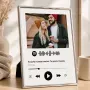 Regalos personalizados: Regalos con fotos: L&aacute;mina personalizada con c&oacute;digo Spotify