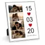 Regalos personalizados: Regalos con fotos: L&aacute;mina personalizada para enamorados con fotos