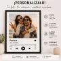Regalos personalizados: Regalos con fotos: L&aacute;mina Personalizada 'Tu M&uacute;sica, Tus Recuerdos'