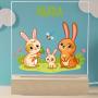 Regalos personalizados: L&aacute;mparas personalizadas: L&aacute;mpara infantil personalizada con nombre