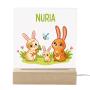 Regalos personalizados: L&aacute;mparas personalizadas: L&aacute;mpara infantil personalizada con nombre