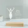 Regalos personalizados: L&aacute;mparas personalizadas: L&aacute;mpara led grabada para Graduaci&oacute;n