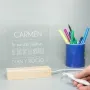 Regalos personalizados: L&aacute;mparas personalizadas: L&aacute;mpara led grabada para madre 'Te mereces'