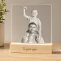 Regalos personalizados: L&aacute;mparas personalizadas: L&aacute;mpara LED personalizada con foto grabada
