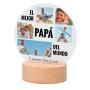 Regalos personalizados: L&aacute;mparas personalizadas: L&aacute;mpara personalizada con fotos para PAP&Aacute;