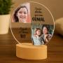 Regalos personalizados: L&aacute;mparas personalizadas: L&aacute;mpara personalizada con fotos y texto