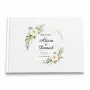 Regalos personalizados: Top ventas: Libro de firmas de boda personalizado elegante con nombres y fecha