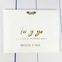 Regalos personalizados: Libros personalizados: Libro de firmas: T&uacute; y yo, el libro de nuestra boda