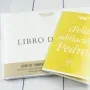 Regalos personalizados: Libros personalizados: Libro de Oro con tarjeta personalizada