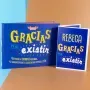 Libro Gracias por existir con tarjeta personalizada