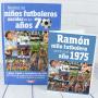 Regalos personalizados: Libros personalizados: Libro 'Nosotros, los ni&ntilde;os futboleros en los a&ntilde;os 70'