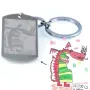Regalos personalizados: Llaveros personalizados: Llavero con el dibujo de tu hijo grabado