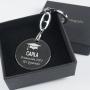 Regalos personalizados: Llaveros personalizados: Llavero de plata grabado para Graduaci&oacute;n