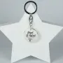 Regalos personalizados: Llaveros personalizados: Llavero de plata Te quiero pap&aacute; grabado