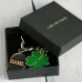 Regalos personalizados: Llaveros personalizados: Llavero grabado tr&eacute;bol