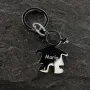 Regalos personalizados: Llaveros personalizados: Llavero ni&ntilde;a grabado